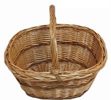 PANIERE FUNGHI VIMINI 45X29X33H