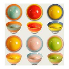 INSALATIERA 14CM TAVOLA A COLORI