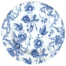 PIATTO PANE VECCHIO VIENNA BLU ROSES 16CM