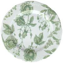 PIATTO FRUTTA VECCHIO VIENNA GREEN ROSES 22CM