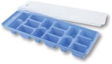 FORMACUBETTI GHIACCIO CON COPERCHIO PLASTICA 15P