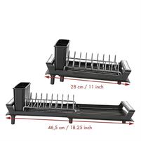 SCOLAPIATTI ALLUNGABILE PRIMUS 28-46,5X20XH.12CM