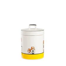 BARATTOLO LE CASETTE PORCELLANA P. GIALLO D9XH12
