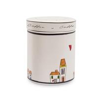 BARATTOLO LE CASETTE PORCELLANA D.10CM CAFFE'