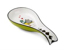 POGGIAMESTOLO PORCELLANA COCORICO' 21X10 VERDE