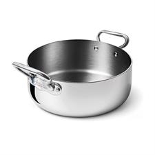 CASSERUOLA BASSA ALU-INOX 1907 INDUZIONE 36CM