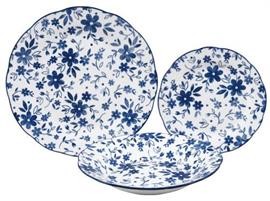 SERVIZIO TAVOLA 18PZ DUCHESSA BLU