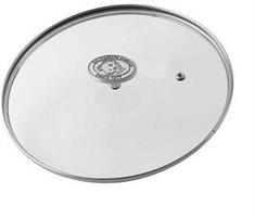 COPERCHIO PIATTO VETRO C/ANELLO 28CM