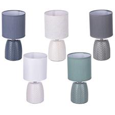LAMPADA CERAMICA SPIGA 5 COLORI H27