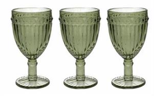 SET 3 CALICI DORICO VERDE 310CC