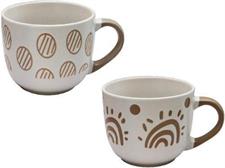 TAZZA COLAZIONE ASTRATTA ASSORTITE