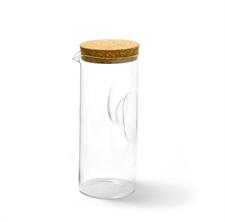 CARAFFA SENZA MANICO CON COPERCHIO VETRO 1,8LT