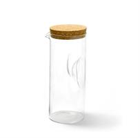 CARAFFA SENZA MANICO CON COPERCHIO VETRO 1,8LT