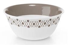 INSALATIERA PLASTICA TOSCA TORTORA 23CM