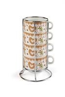 SET 4 TAZZE CAFFE' WONDERFULL GINGER