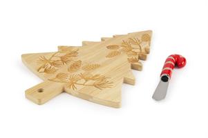 SET TAGLIERE CON SPALMABURO NATALE