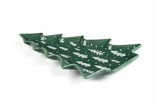 PIATTO A SERVIRE ALBERO WINTER GREEN