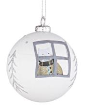 SFERA FINESTRA CON ORSO 8CM