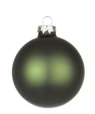 SFERA VERDE FORESTA OPACA 8CM