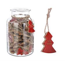 PENDAGLIO CLARA PINO ROSSO  BOX48PZ