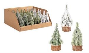 PINO WRANGELL INNEVATO CON BASE H 31 CM