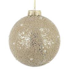 SFERA PEARL CHAMPAGNE 10CM