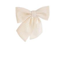 FIOCCO KARLENE VELLUTO BIANCO 22CM