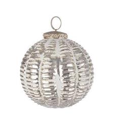 SFERA EMILIAN ARGENTO 10CM
