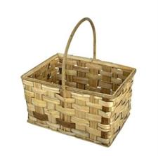 CESTA LEGNA RETT CHIARA CASTAGNO C/M 50X34H28