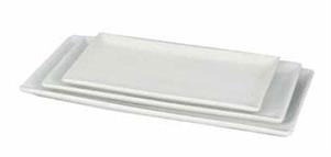 VASSOIO RETTANGOLARE KENT BIANCO 32X15 23778