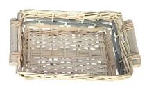 CESTA VIMINI SBIANCATA 34X24X9CM