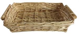 CESTA VIMINI NATURALE 35X25X6H