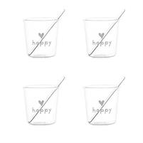 SET 4 CAFFEINO HAPPY BIANCO