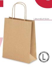 SACCHETTO REGALO CARTA 26X32CM
