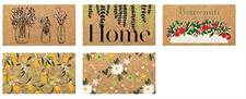ZERBINO COCCO DECORATO ITALO 40X70 FLORAL