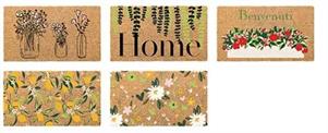 ZERBINO COCCO DECORATO ITALO 40X70 FLORAL