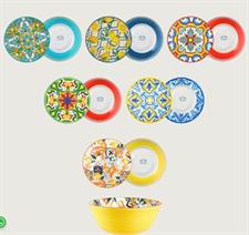 INSALATIERA PORCELLANA DECORATA COSTIERA 20CM