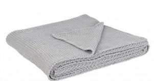 COPERTA KLEOPHE GRIGIA 130X170