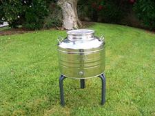 FUSTO OLIO INOX SANSONE 25LT S/RUBINETTO NETTO