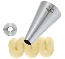 BOCCHETTA INOX FORO TONDO 10MM D.3XH.5CM