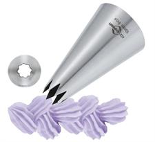 BOCCHETTA INOX FORO A STELLA 10MM D.3XH.5CM