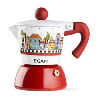 CAFFETTIERA MOKA 4TZ PAESE MIO ROSSA