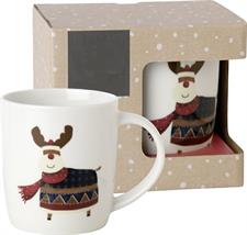 TAZZA MUG PORCELLANA 300ML RENNA