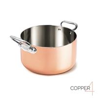 CASSERUOLA ALTA RAME COPPER4 INDUZIONE 20CM