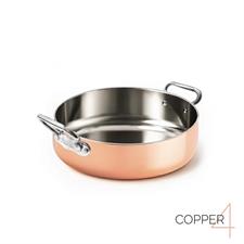TEGLIA RAME COPPER4 INDUZIONE 28CM