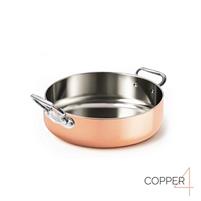 TEGLIA RAME COPPER4 INDUZIONE 28CM
