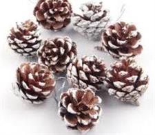 SET 4 PALLE PIGNA D11CM ROSSE