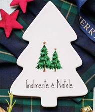 SOTTOPENTOLA ALBERO FINALMENTE E' NATALE 21X15