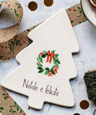 SOTTOPENTOLA ALBERO NATALE E' FELICITA' 21X15