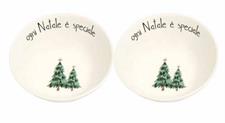 SET 2 PIATTO FONDO OGNI NATALE E' SPECIALE